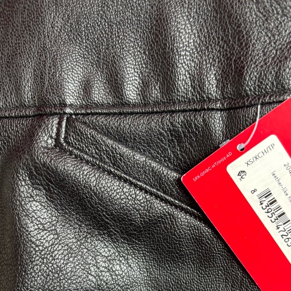 Spanx Leather-Like Flare Pants XS NWT! - Picture 11 of 13
